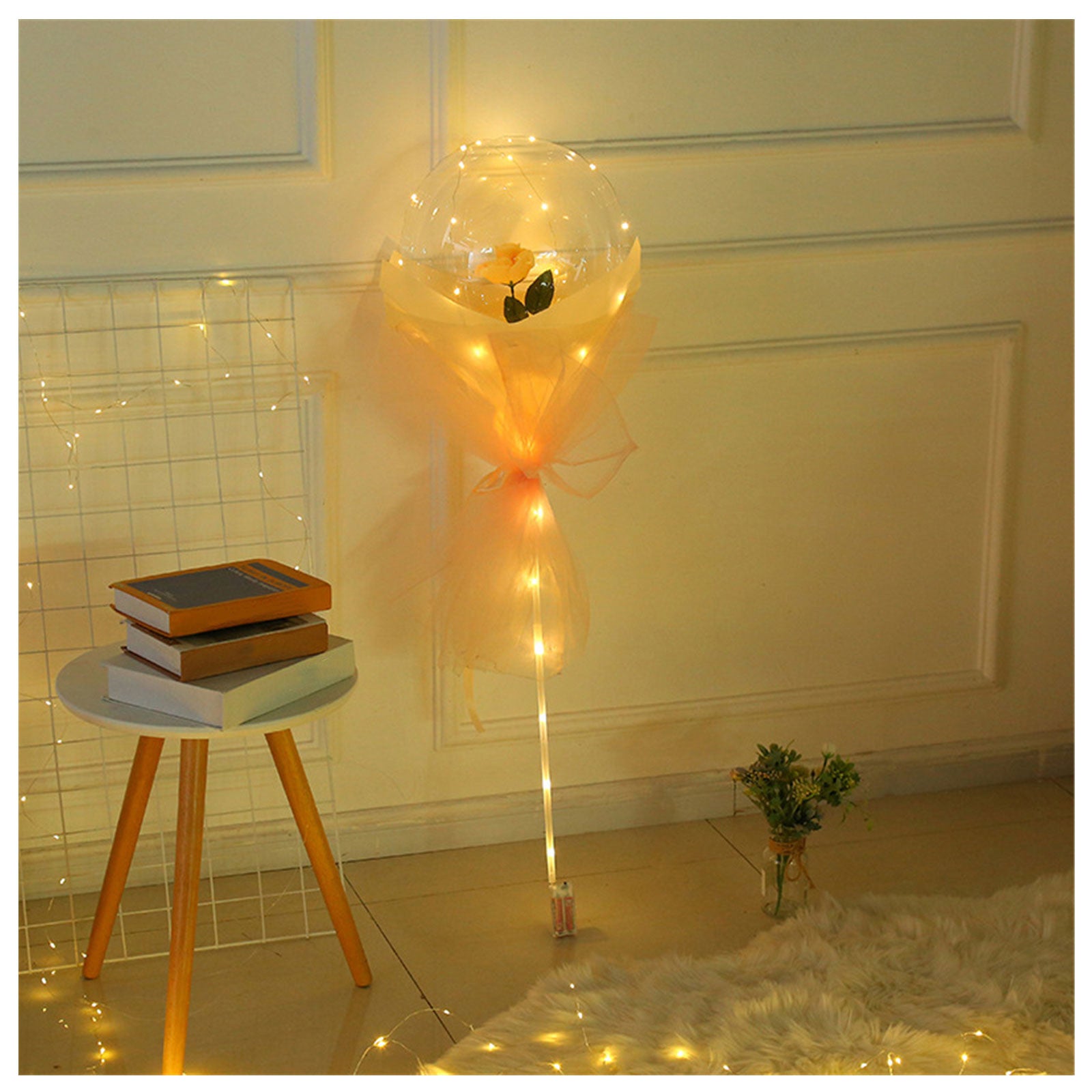 LED Rose Night Light – Soft Romantic Glow