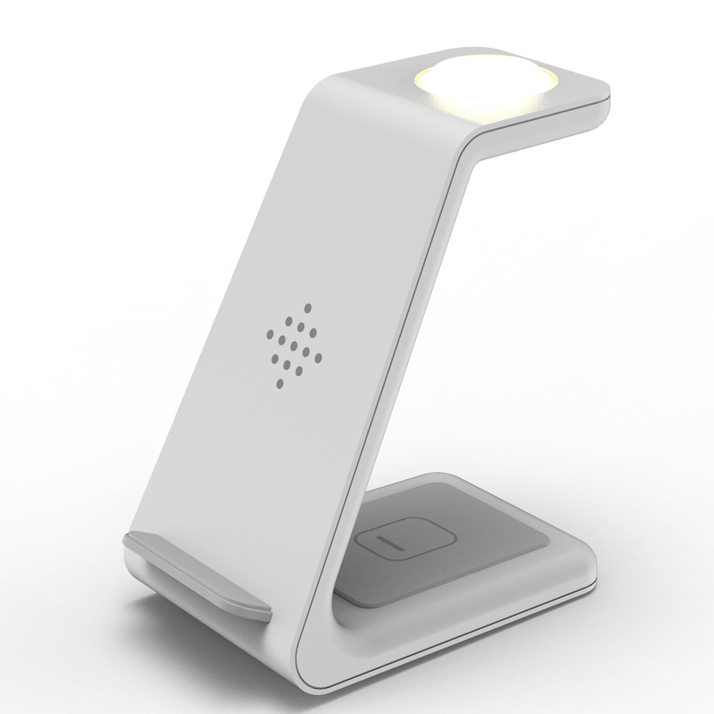 3-in-1 Magnetic Wireless Charging Station – Fast Charging Dock for Phone, Watch & Earbuds