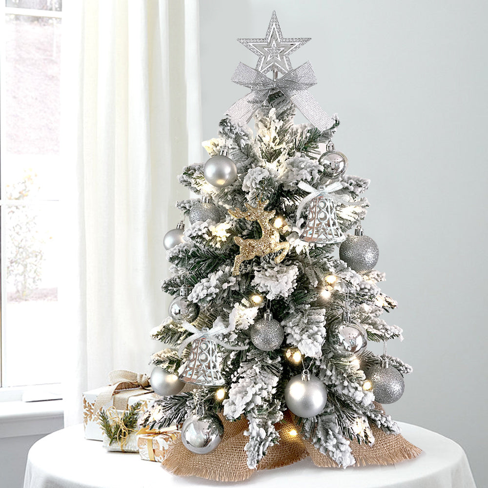 2ft Cozy Glow Christmas Tree — Small Tabletop Holiday Decor