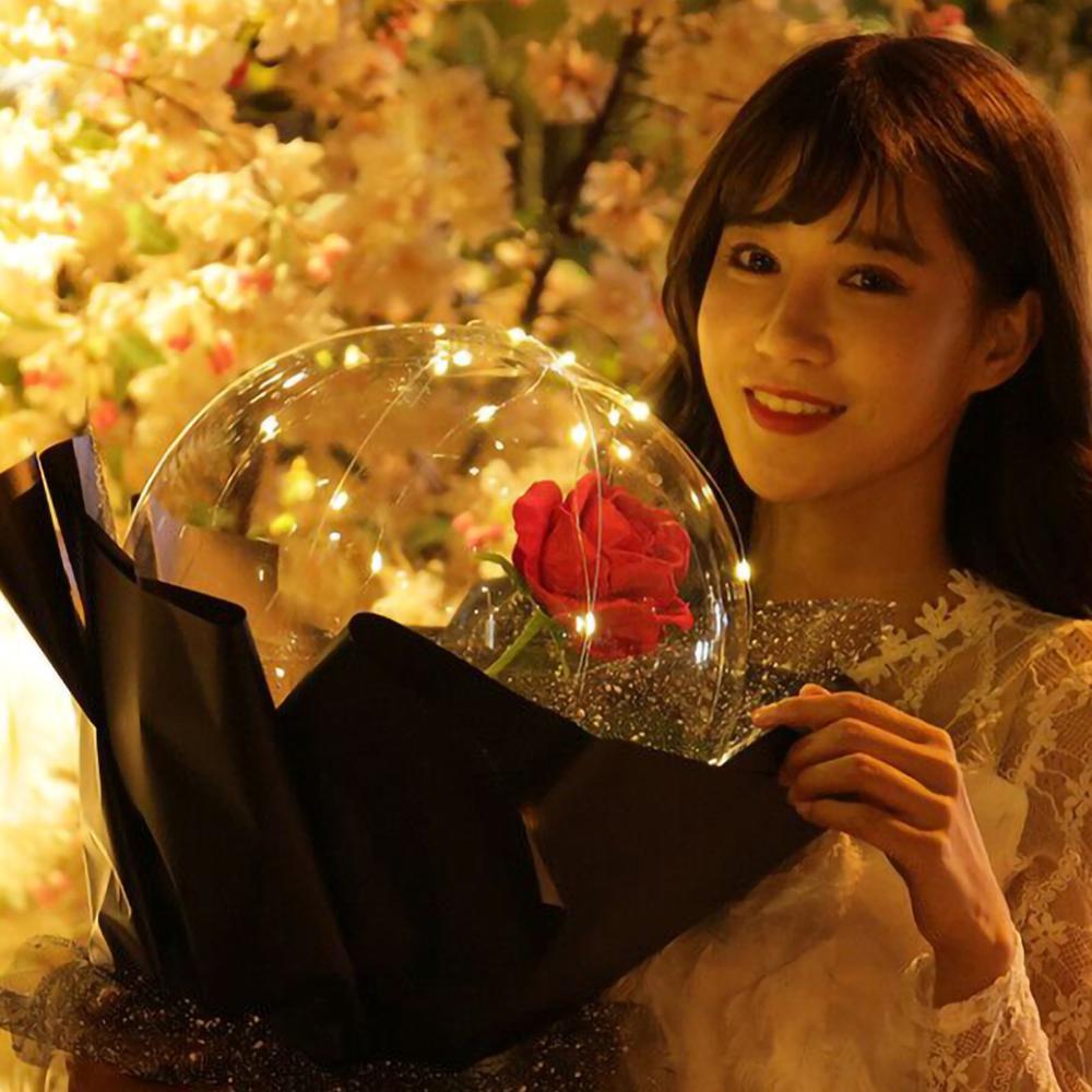 LED Rose Night Light – Soft Romantic Glow