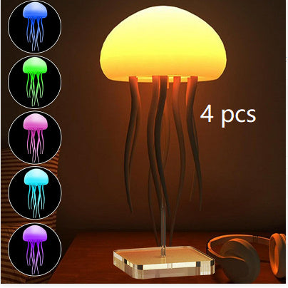 VoltAura™ Jelly Mood Lamp – LED Ambient Night Light for Home & Desk