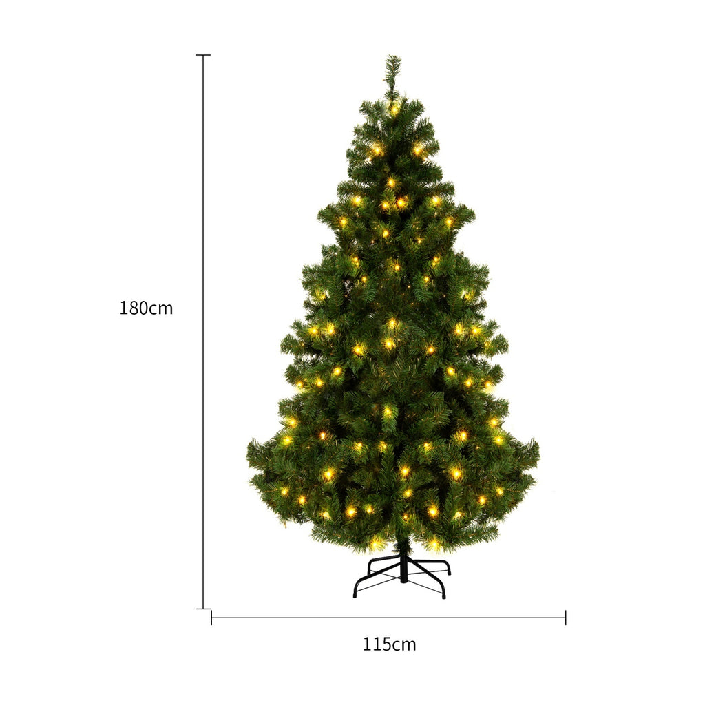 5ft Snowy Artificial Christmas Tree — Full & Reusable (Unlit)