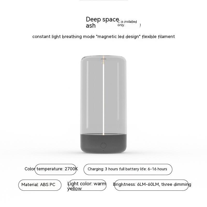 VoltGlow™ Rechargeable LED Night Light – Portable & Sleek