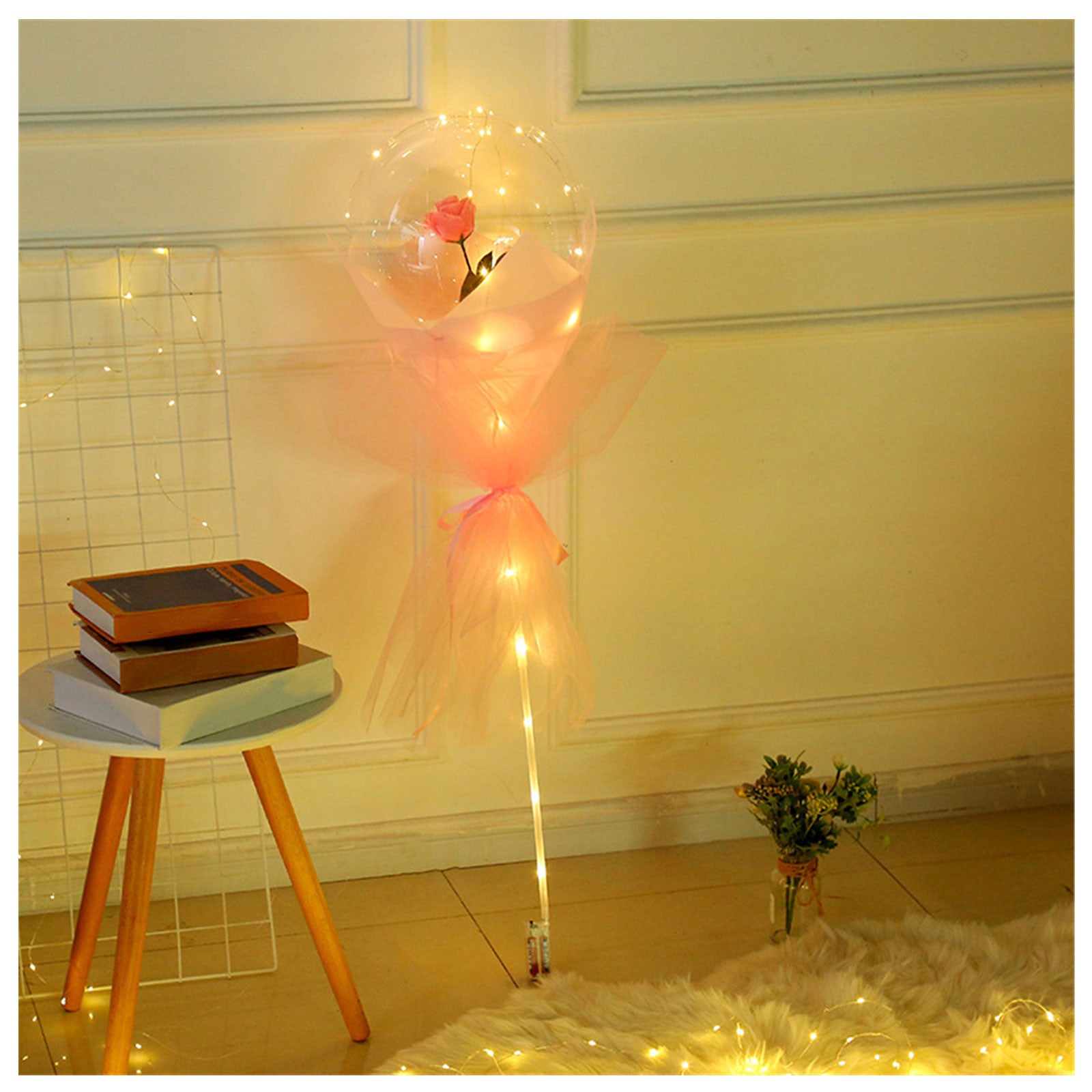 LED Rose Night Light – Soft Romantic Glow