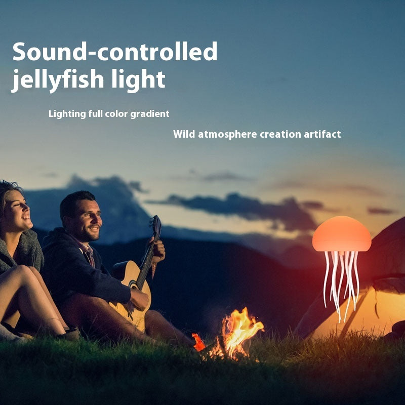 VoltAura™ Jelly Mood Lamp – LED Ambient Night Light for Home & Desk