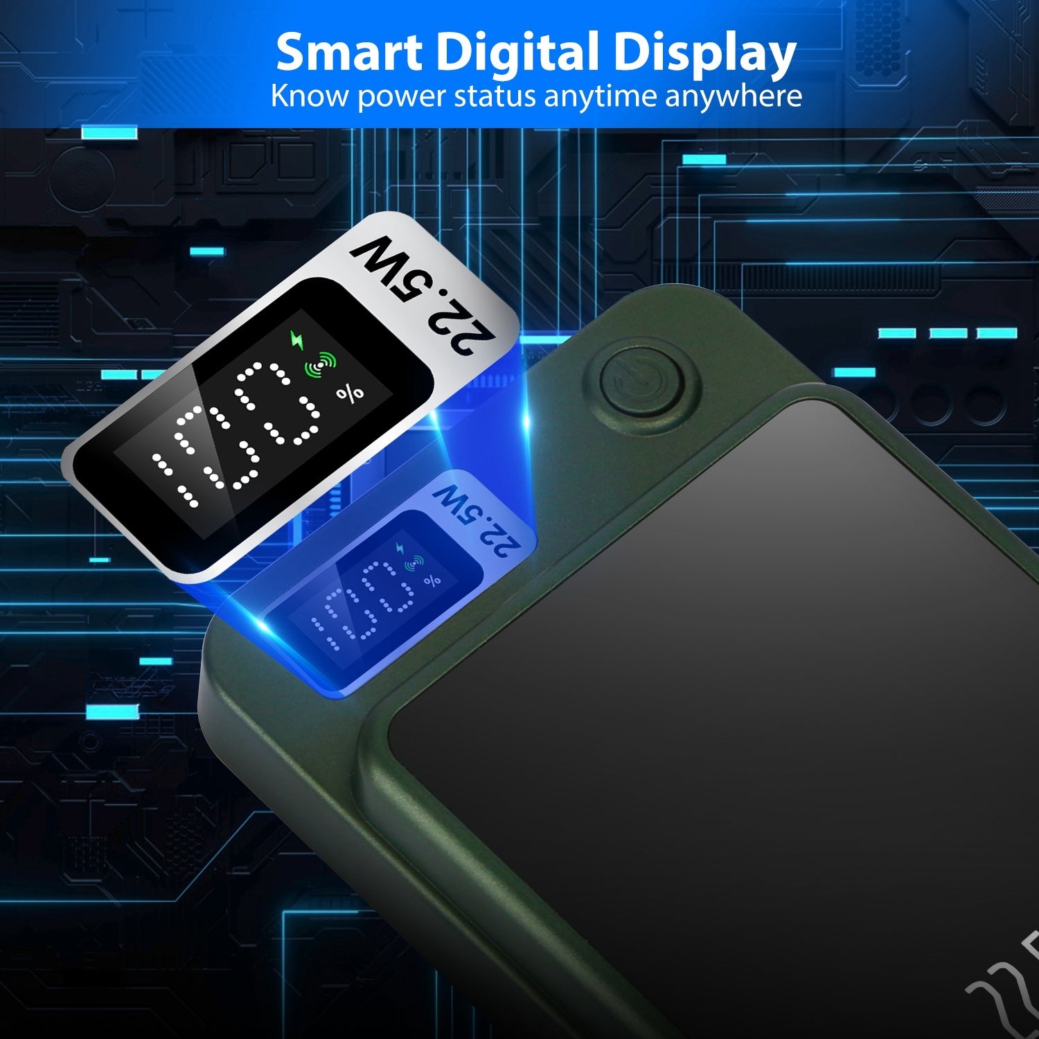 MagSnap™ Magnetic Wireless Power Bank — M.A.E. Volt™