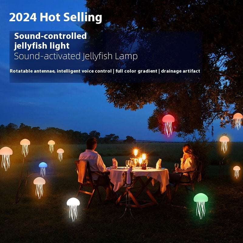 VoltAura™ Jelly Mood Lamp – LED Ambient Night Light for Home & Desk