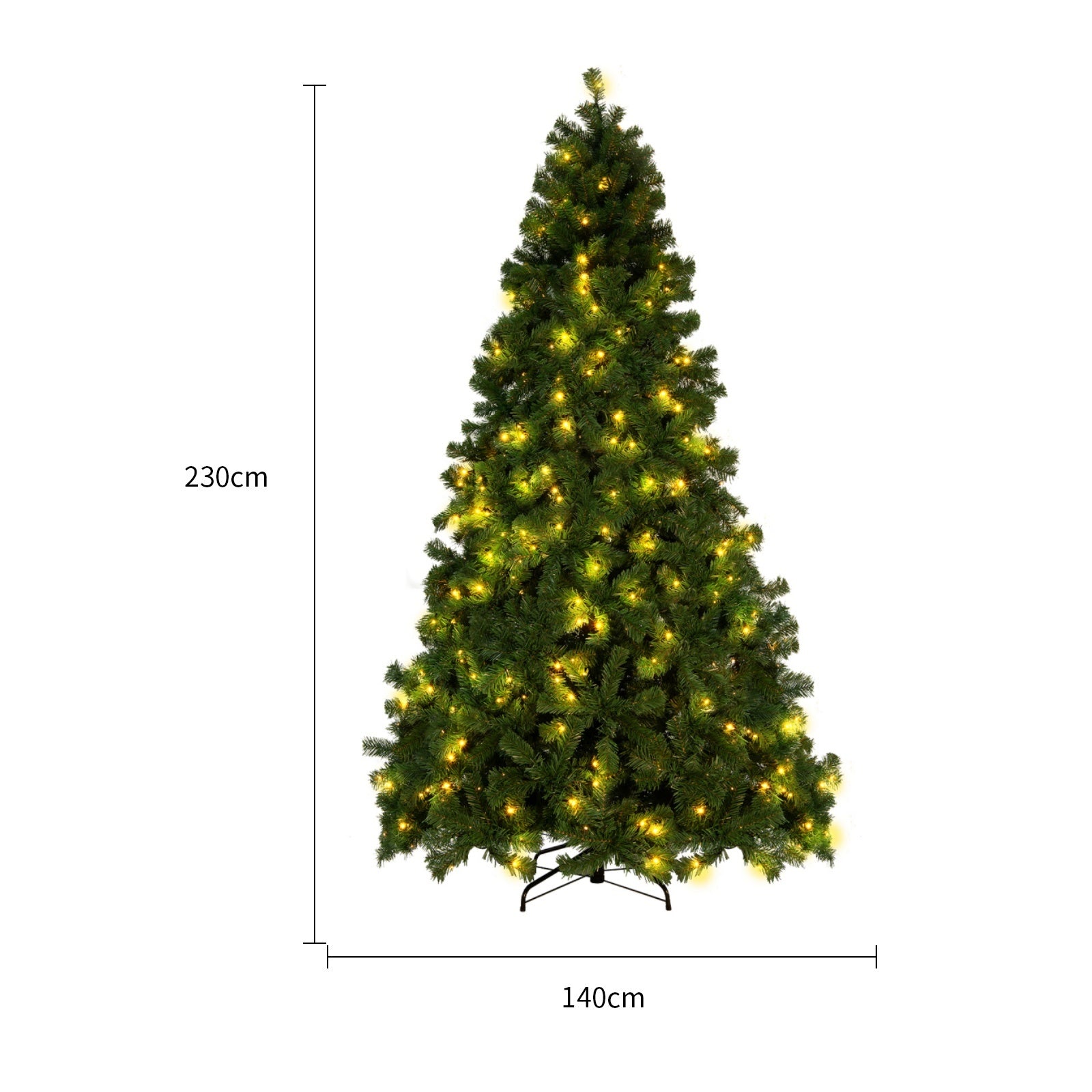 5ft Snowy Artificial Christmas Tree — Full & Reusable (Unlit)