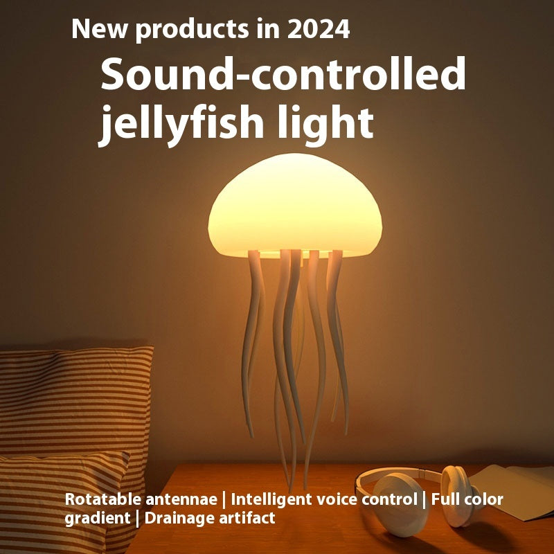 VoltAura™ Jelly Mood Lamp – LED Ambient Night Light for Home & Desk