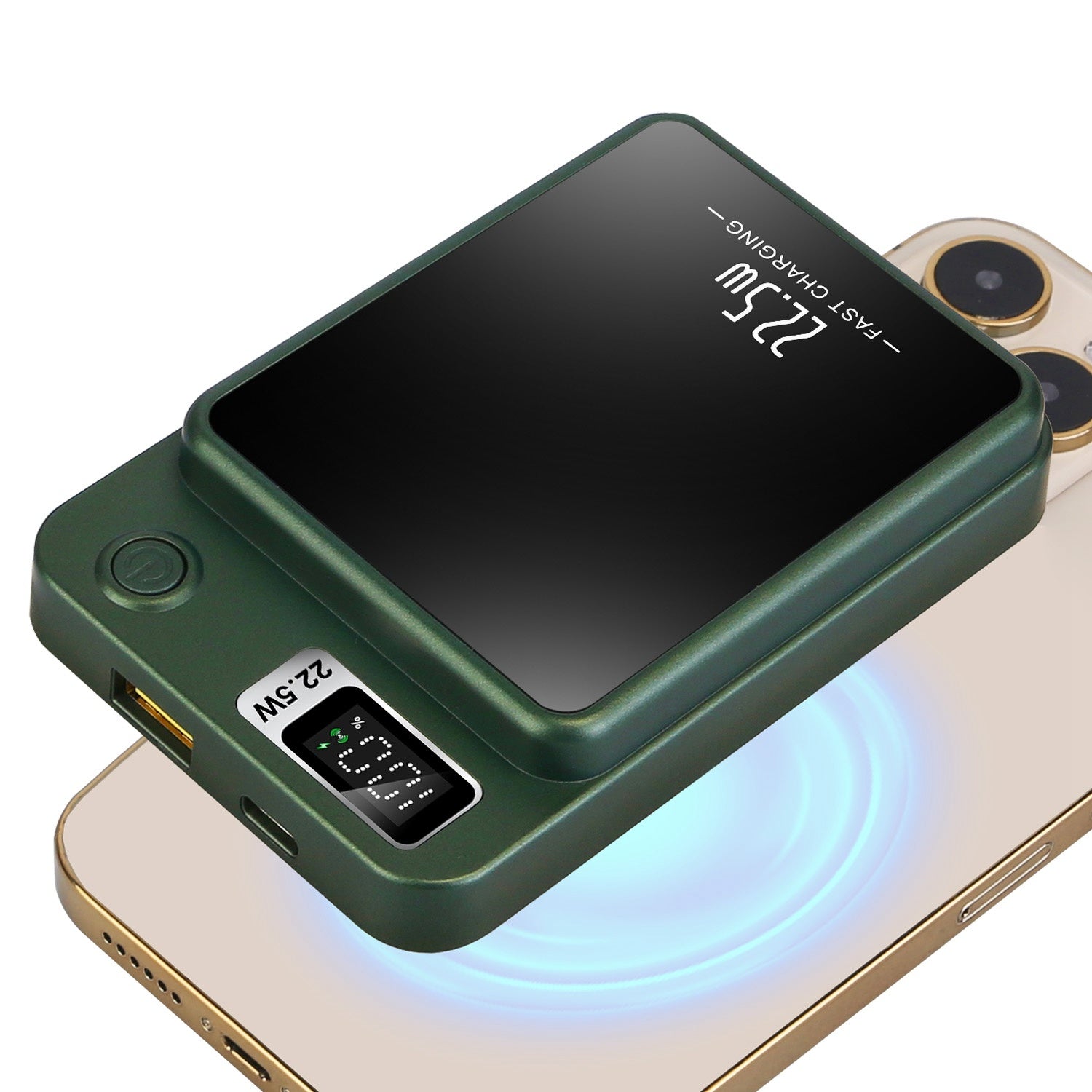 MagSnap™ Magnetic Wireless Power Bank — M.A.E. Volt™