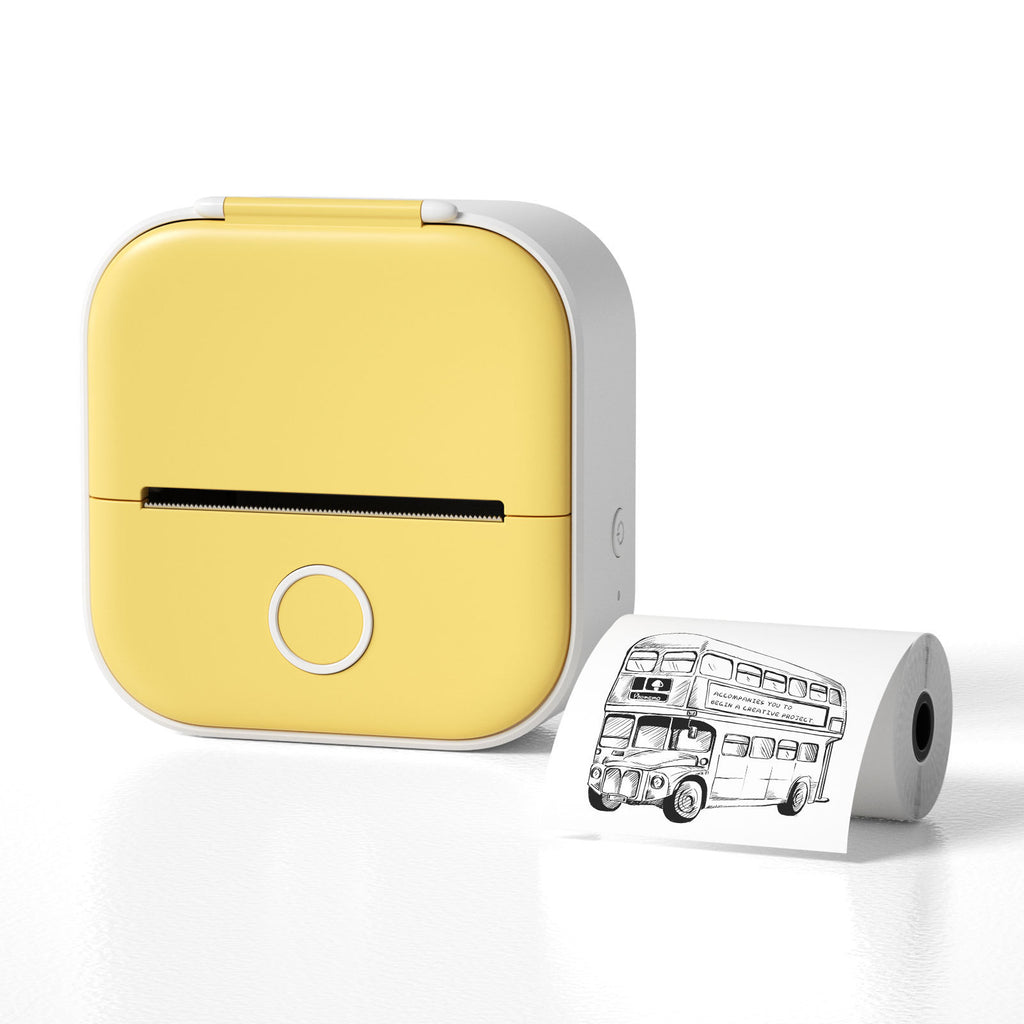 Mini Thermal Photo & Label Printer – Bluetooth Portable Printer for iOS & Android