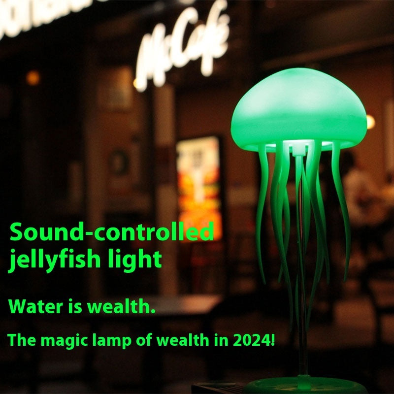 VoltAura™ Jelly Mood Lamp – LED Ambient Night Light for Home & Desk