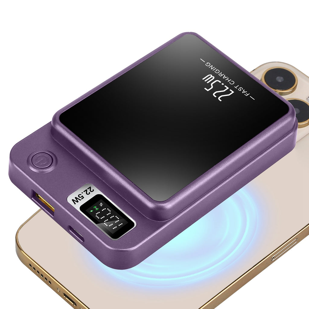 MagSnap™ Magnetic Wireless Power Bank — M.A.E. Volt™