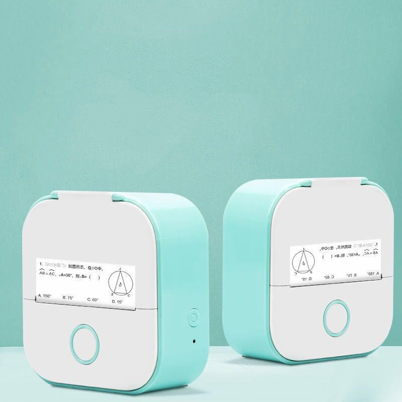 Mini Thermal Photo & Label Printer – Bluetooth Portable Printer for iOS & Android